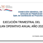 JEM presenta monitoreo del PLAN OPERATIVO ANUAL (POA) 2022