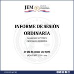 Decisiones adoptadas en Sesión Ordinaria de fecha 19 de marzo de 2024