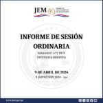 Decisiones adoptadas en Sesión Ordinaria de fecha 9 de abril de 2024