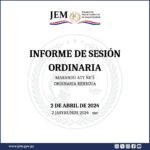 Decisiones adoptadas en Sesión Ordinaria de fecha 2 de abril de 2024