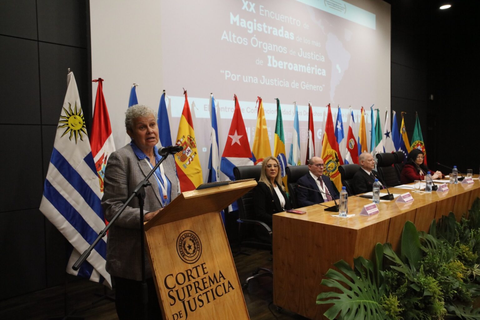 Acto inaugural del XX Encuentro de Magistradas de Altos Órganos de ...