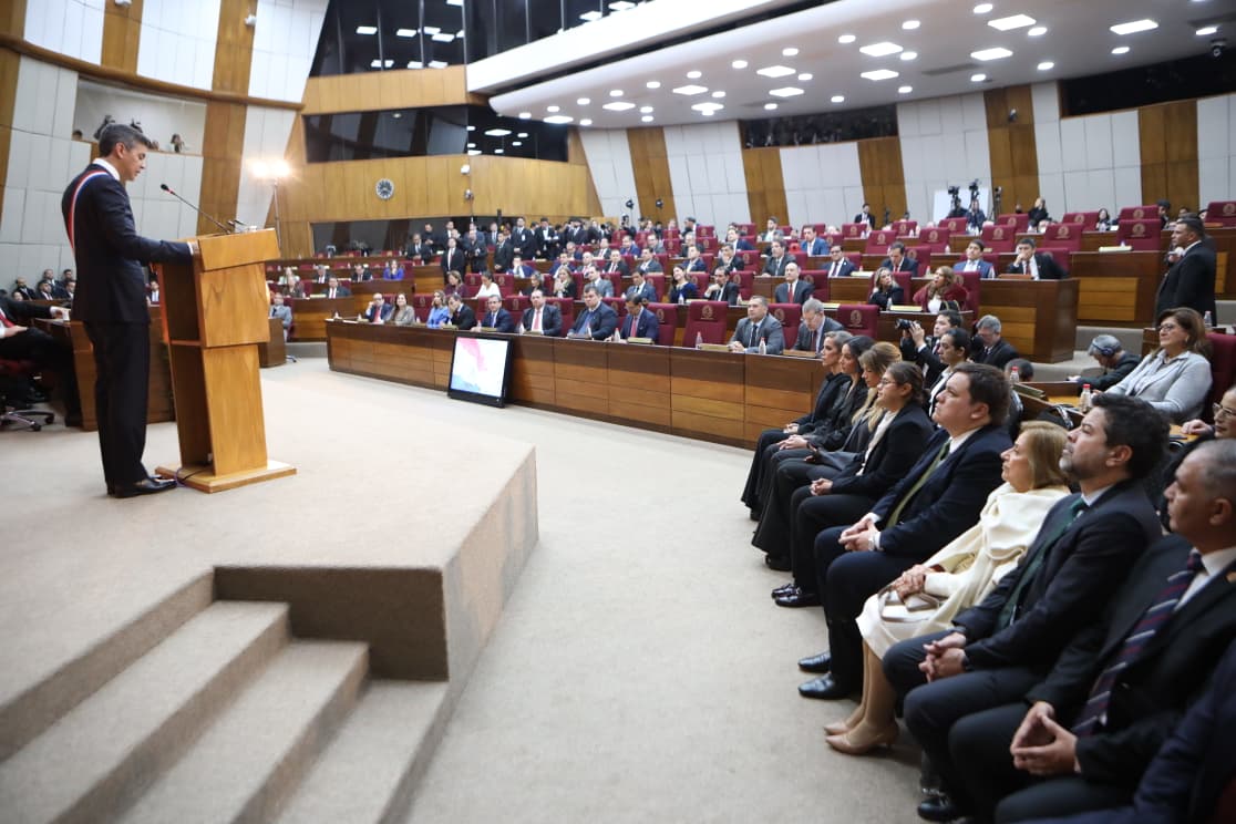 Titular del JEM participó de la presentación del informe anual de gestión presidencial